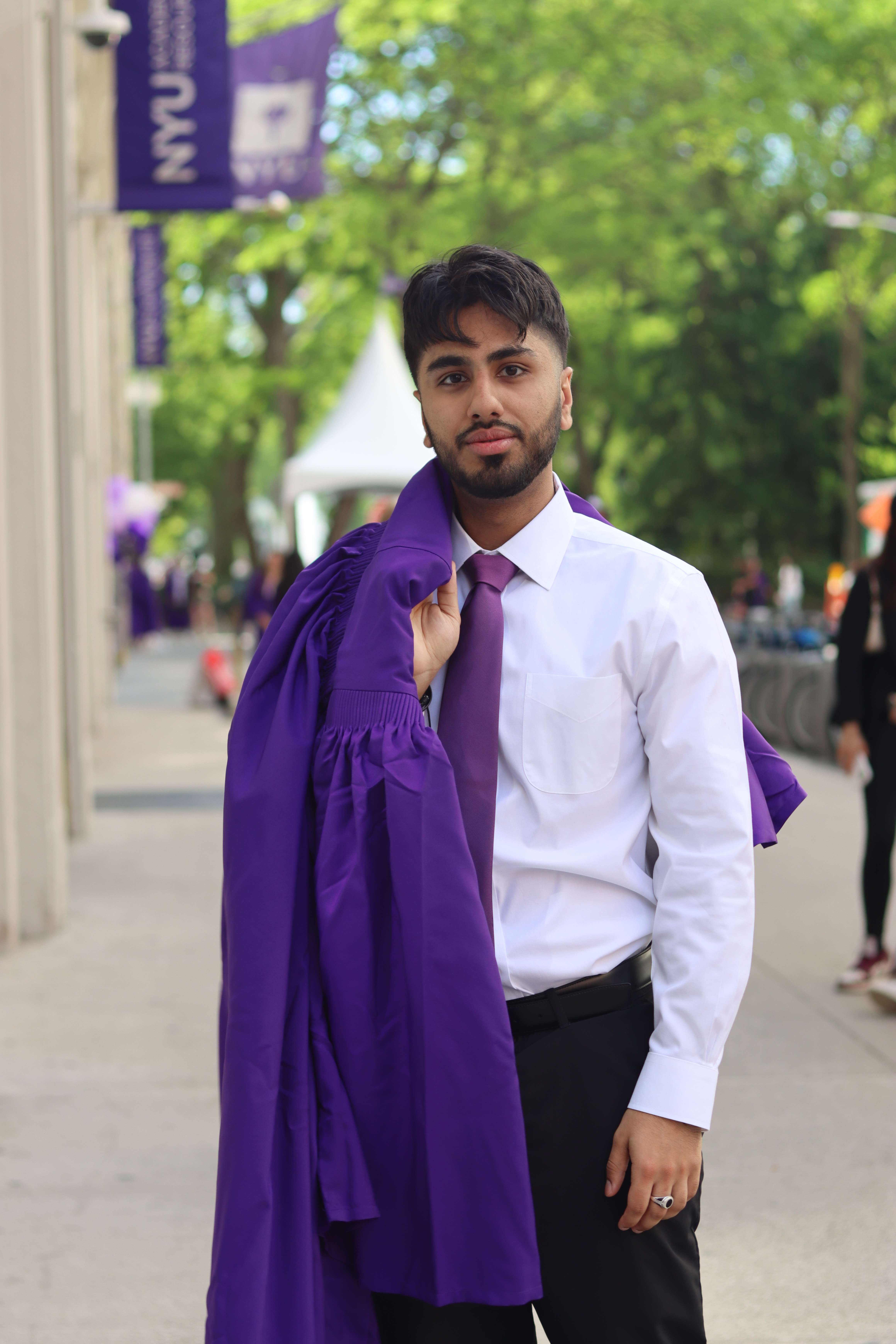 Nawab Mahmood graduation photo